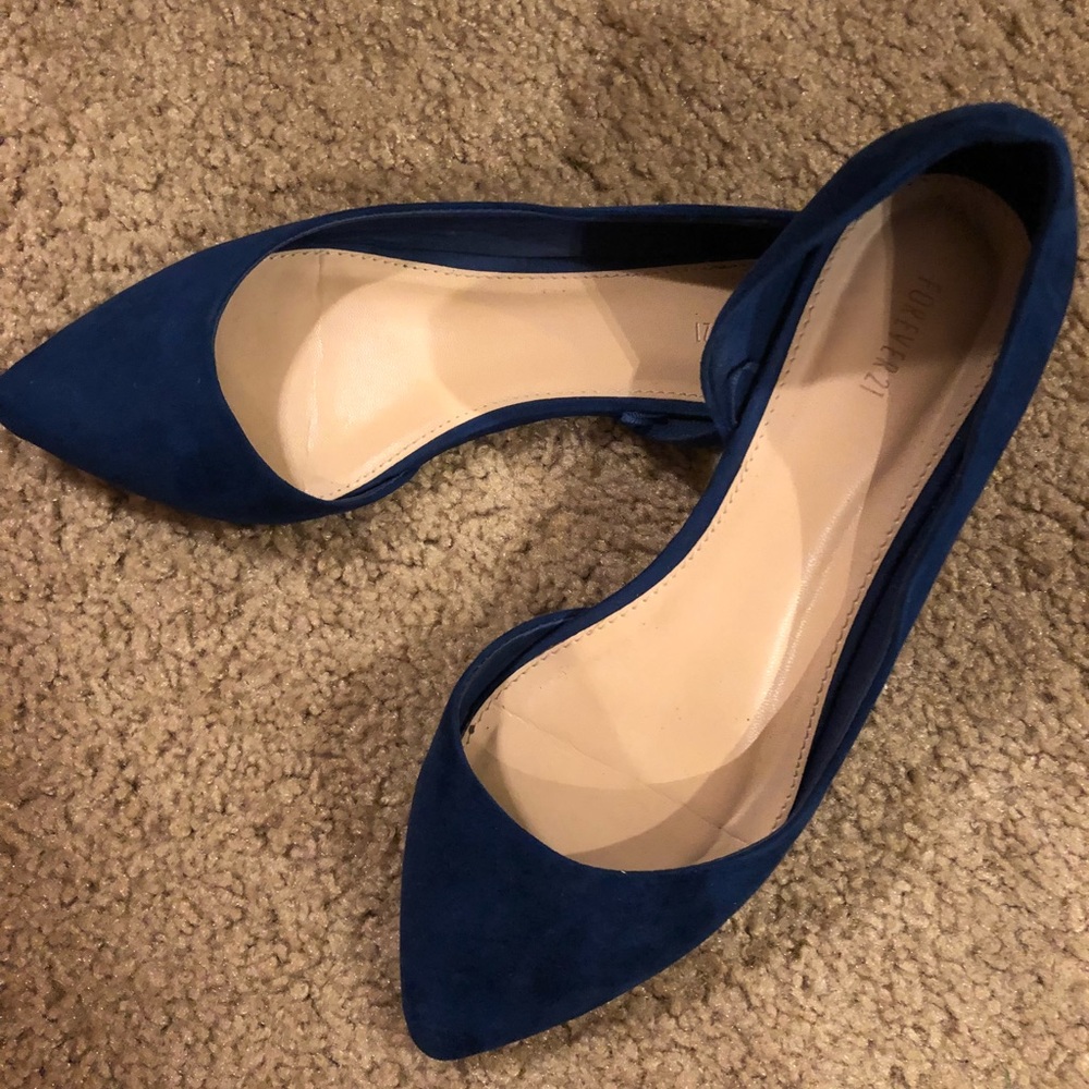 Forever 21 Blue Flats